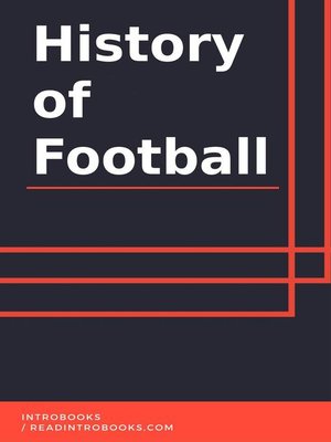 cover image of History of Football
